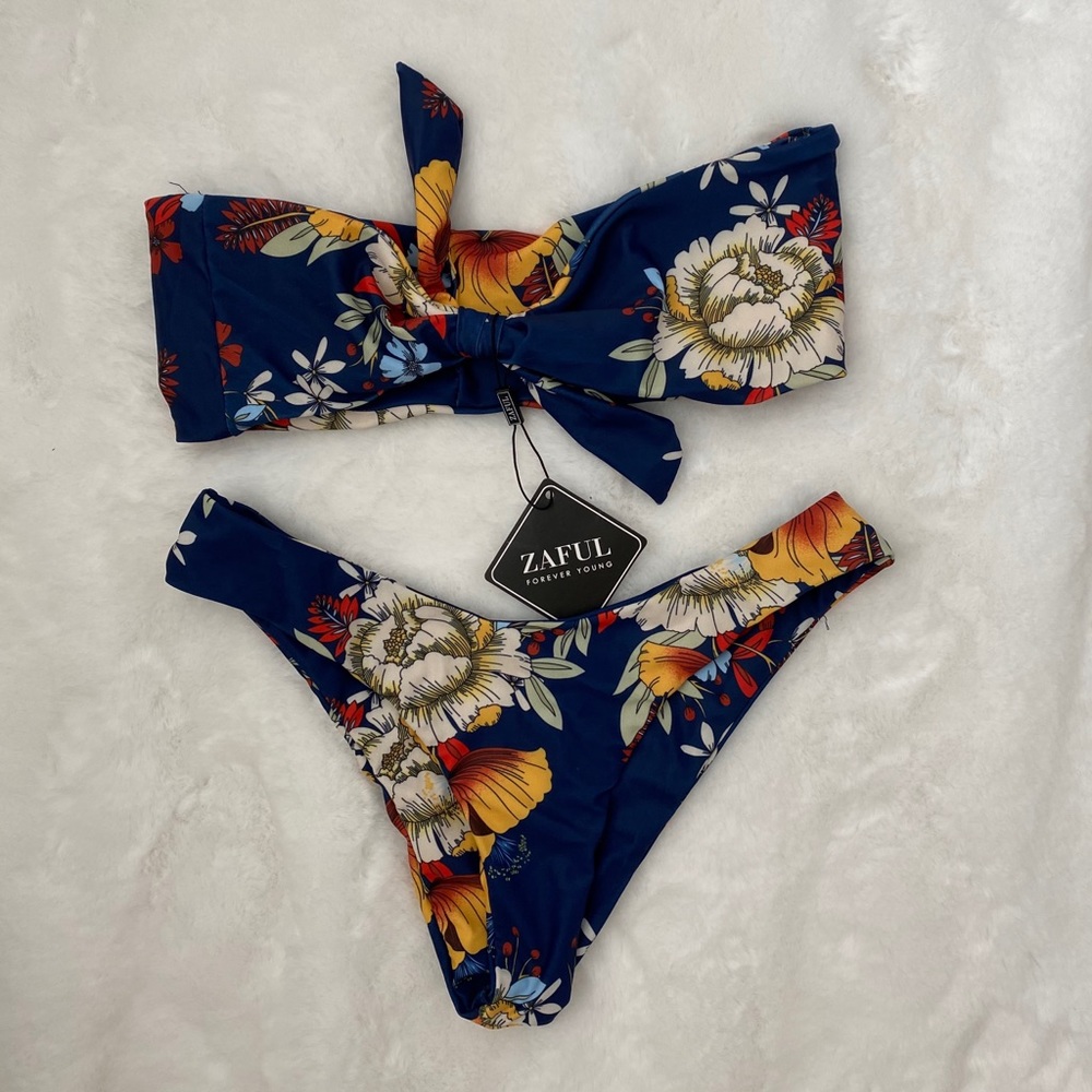 Zaful floral bikini